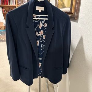 Skies are Blue Blazer, Navy